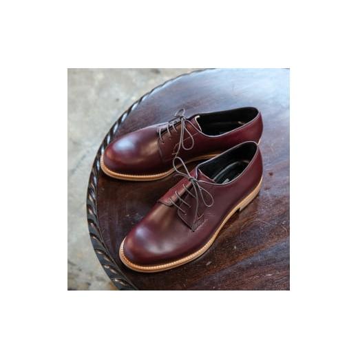 ふるさと納税 ファッション 靴 奈良県 大和郡山市 0071 Noble 3Eウィズ Burgundy（バーガンディ）　メンズ ファッション 靴 シューズ 本革 24.5cm No.5990-414…の画像