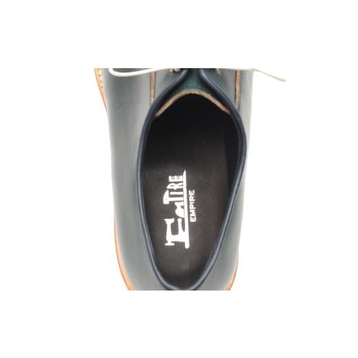ふるさと納税 ファッション 靴 奈良県 大和郡山市 0071 Noble 3Eウィズ Bottle Green（ボトルグリーン）　メンズ ファッション 靴 シューズ 本革 28.0cm No.59…の画像