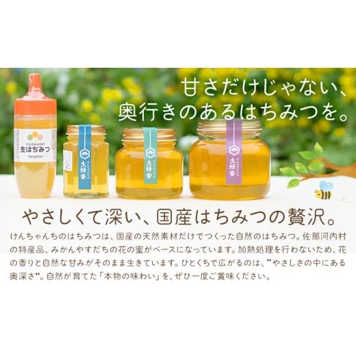 ふるさと納税 加工品等 はちみつ 徳島県 佐那河内村 けんちゃんちのはちみつ 200g 300g 460g 730g 全部セット《30日以内に出荷予定（土日祝除く）》ふるさと納…の画像