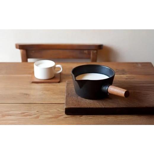 ふるさと納税 食器・グラス セット 三重県 四日市市  萬古焼（ばんこやき） コロンとかわいいフォルムで使い勝手の良いミルクパン 4th-market リコッタ ミル…の画像