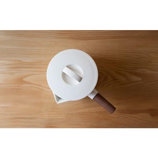 ふるさと納税 食器・グラス セット 三重県 四日市市  萬古焼（ばんこやき） コロンとかわいいフォルムで使い勝手の良いミルクパン 4th-market リコッタ ミル…の画像