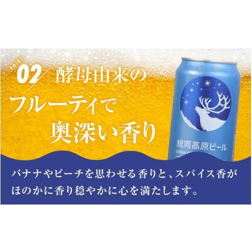 ふるさと納税 ビール 地ビール 滋賀県 多賀町 銀河高原ビール クラフトビール白ビール 350ml × 48本 G-01901 ／ 白ビール 350ml しろびーる 酒 おさけ お酒 …の画像