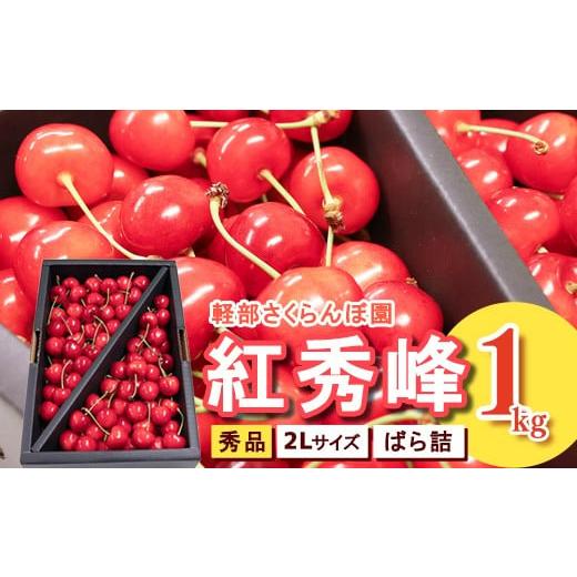 ふるさと納税 果物類 さくらんぼ 山形県 寒河江市 先行予約 山形県産 さくらんぼ 紅秀峰 2L 秀品 1kg (ばら詰 ) 令和8年産 2026年6月中旬頃〜7月上旬頃発送…