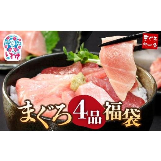 ふるさと納税 マグロ 福島県 いわき市 25年12月配送 まぐろ4品福袋|本マグロ大トロ&中トロ、ネギトロ、づけ 海鮮丼や手巻き寿しに 単品 25年12月配送