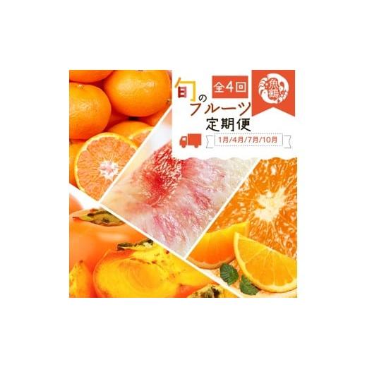 ふるさと納税 みかん・柑橘類 オレンジ 和歌山県 美浜町 [定期便] 1・4・7・10月 全4回 紀州和歌山産旬のフルーツセット(みかん・清見・桃・柿) | フルーツ …