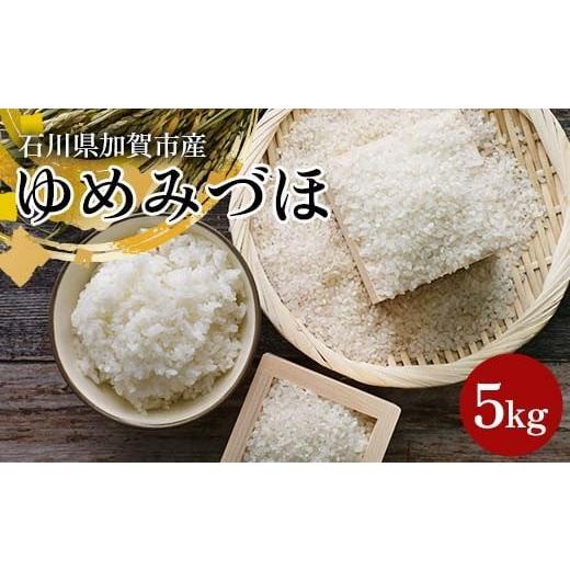 ふるさと納税 米 石川県 加賀市 令和7年産 新米 ゆめみづほ 5kg 石川県加賀市産 米 お米 ブランド米 銘柄米 備蓄 日本米 コメ ごはん ご飯 食品 F6P-2946 順次…