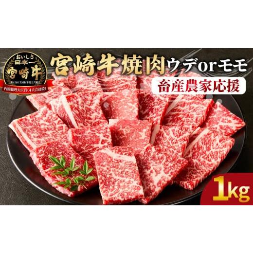 ふるさと納税 牛肉 焼肉・バーベキュー 宮崎県 国富町 宮崎牛 赤身焼肉 2パック(1kg) 2026年2月に順次出荷 国産 黒毛和牛 牛肉 牛 精肉 カット肉 BBQ ウデ…