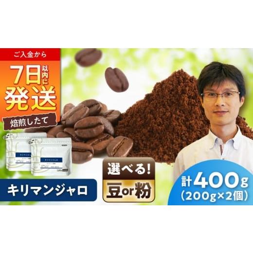 ふるさと納税 コーヒー コーヒー粉 愛知県 瀬戸市 キリマンジャロコーヒー(粉) モンデュール農園 200g×2 / 珈琲 コーヒー キリマンジャロ / 瀬戸市 / C…