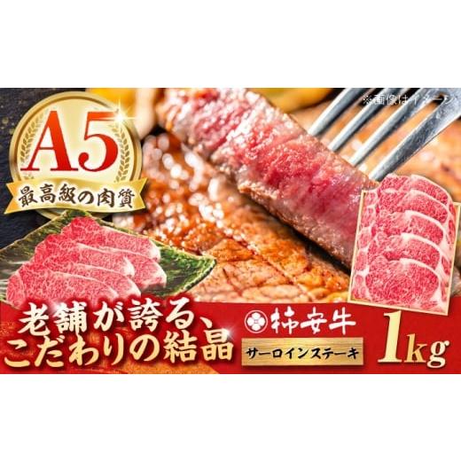 ふるさと納税 牛肉 サーロイン 三重県 亀山市 2025年11月発送 最高級A5等級 三重県産黒毛和牛 柿安牛 サーロインステーキ 計1kg(200g×5枚)/ 牛肉 サーロ…