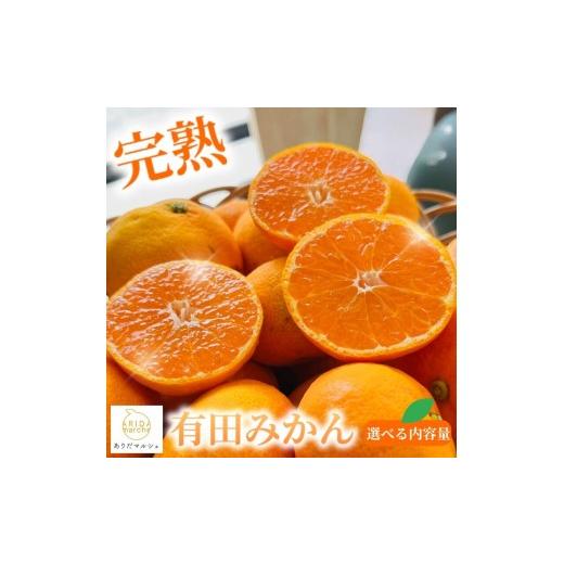 ふるさと納税 果物類 みかん 和歌山県 かつらぎ町 訳あり・ご家庭用 完熟有田みかん サイズ混合(2S〜2L) 約2.2kg(2kg+200g) 2026年10月中旬〜11月中旬頃に順…