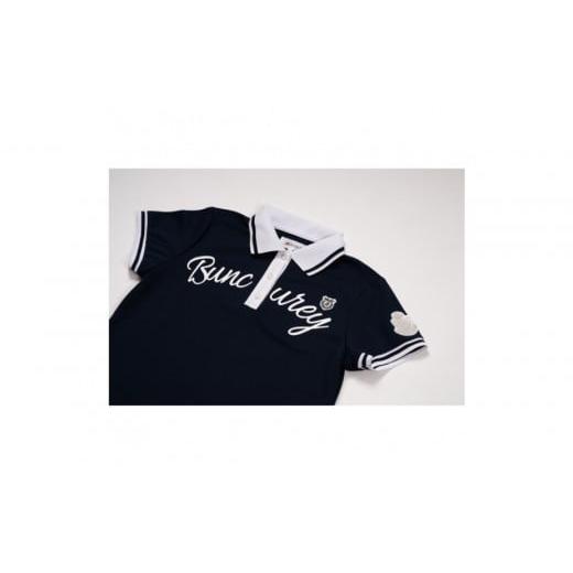ふるさと納税 服 女 愛知県 名古屋市 BUNCUREY　ゴルフウェア　半袖ポロシャツ（BL23SS-01-504)　ネイビー／サイズ0 ネイビー／サイズ0_3