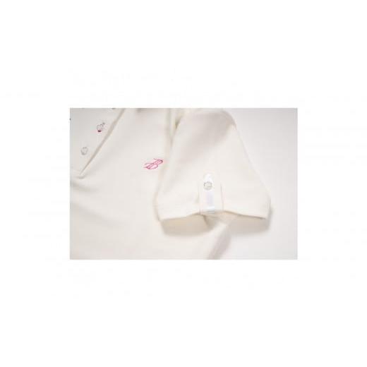 ふるさと納税 服 女 愛知県 名古屋市 BUNCUREY　ゴルフウェア　半袖ポロシャツ（BL23SS-01-505）オフ／サイズ2 オフ／サイズ2の画像