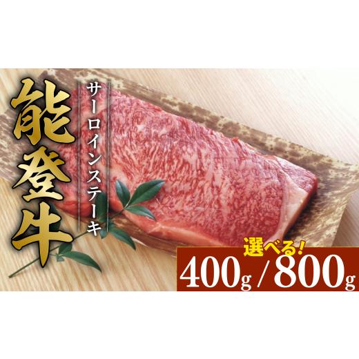 ふるさと納税 牛肉 サーロイン 石川県 羽咋市 能登牛 サーロイン ステーキ 約 200g 4枚 800g とろける 食感 希少 ブランド和牛 簡易包装 冷凍 石川 羽咋 能登 …