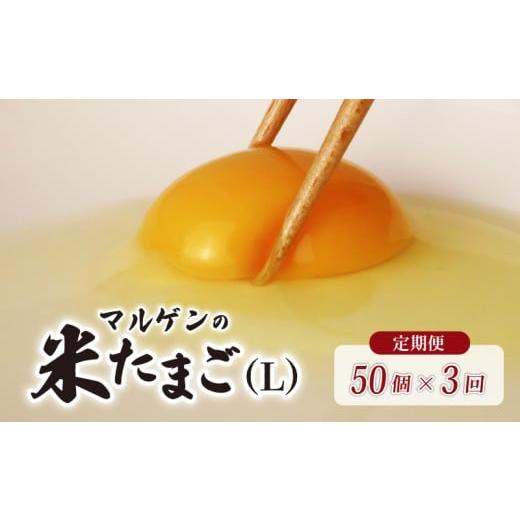 ふるさと納税 卵(鶏、烏骨鶏等) 千葉県 旭市 定期便 3回 マルゲンの米たまご Lサイズ 50個 卵 たまご 鶏卵 にわとり 新鮮 こだわり 朝食 昼食 夕食 目玉焼…