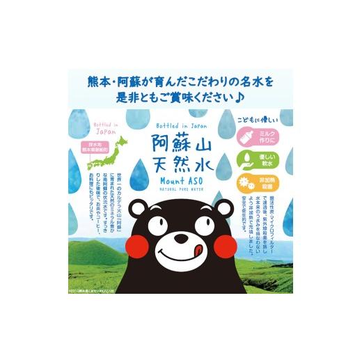 ふるさと納税 水・ミネラルウォーター 〜499mL 熊本県 小国町  ふるくま 定期便 12回 阿蘇山 天然水 330ml × 48本 2ケース 熊本 阿蘇 水 みず 飲料 くまモン…の画像