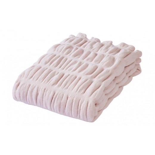 ふるさと納税 タオル・寝具 毛布 石川県 - ハグウォームの掛け毛布 S(シングル) ベビーピンク ベビーピンク