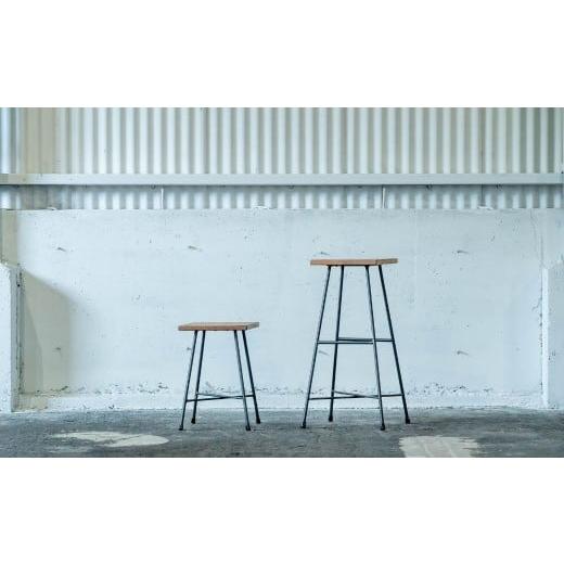 ふるさと納税 家具 インテリア・寝具・収納 岐阜県 大垣市 MULTI STOOL LOW サイズ スツール 椅子 イス いす 家具 オーク アイアン スチール アンティーク レ…