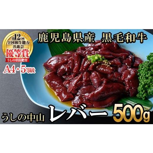 ふるさと納税 牛肉 ホルモン 鹿児島県 志布志市 うしの中山 A4・A5等級黒毛和牛 レバー 500g(500g×1P)黒毛和牛 和牛 肉 ホルモン 国産 九州産 鹿児島県産 …