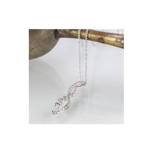ふるさと納税 アクセサリー ネックレス 山梨県 西桂町 ダイヤ ネックレス pt900 ダイヤモンドネックレス 0.37ct （RP-MN-776）鑑別書 保証書 ケース 付 ジュエ…_6