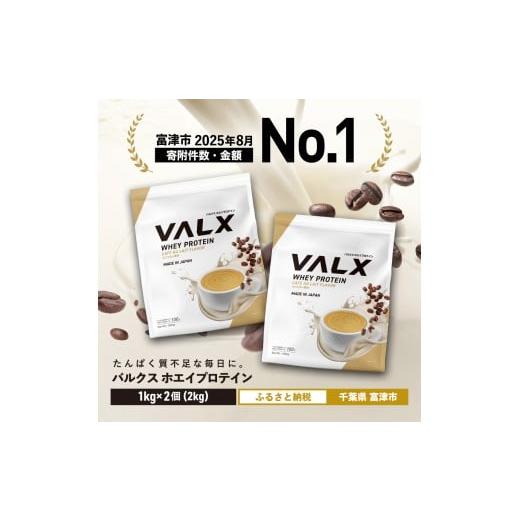 ふるさと納税 牛乳・乳飲料 千葉県 富津市 VALX ホエイプロテイン 2kg カフェオレ風味