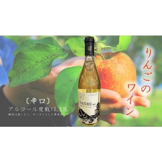 ふるさと納税 ワイン 島根県 飯南町 [辛口]りんごのお酒 SANBE醸造2024 林檎 りんご 果実酒 720ml 1本 リンゴ ストレート果汁 ワイン わいん フルーティ…