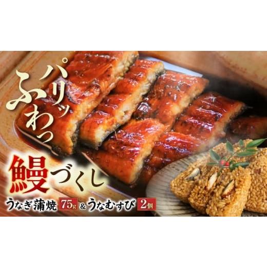 ふるさと納税 うなぎ 長崎県 大村市 大村 鰻づくし (1) (うなぎかば焼き1箱・うなむすび2個)