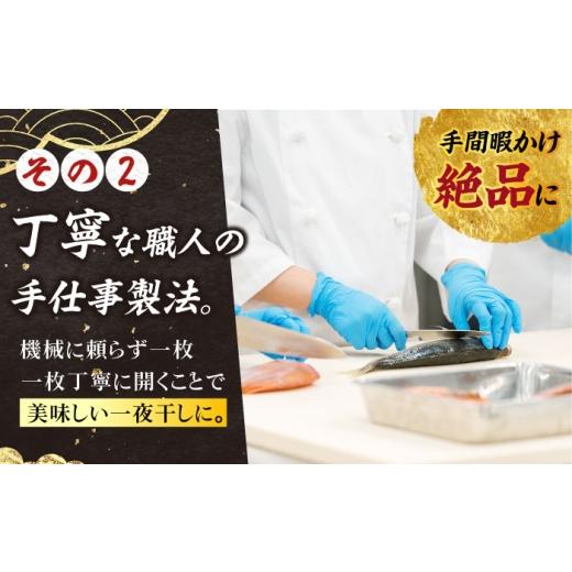 ふるさと納税 干物 アジ 長崎県 五島市  12回定期便 M 一夜干し 塩干し（アジ／サバ）計8尾 五島市／愛情食彩 PCH020 干物 ひもの 一夜干し アジ サバ おつま…の画像