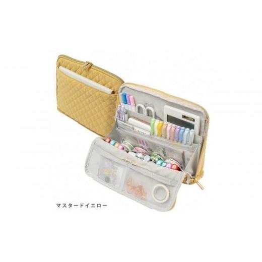 ふるさと納税 文房具・玩具 愛知県 名古屋市 Y-Style 手帳が入るペンケース Lサイズ マスタードイエロー マスタードイエロー