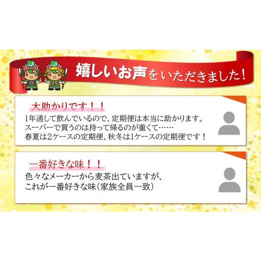 ふるさと納税 お茶類 佐賀県 基山町  5か月定期便 健康ミネラル麦茶 2L×6本(合計5ケース) 伊藤園 麦茶 むぎ茶 ミネラル ノンカフェイン カフェインゼロ 備蓄 …の画像