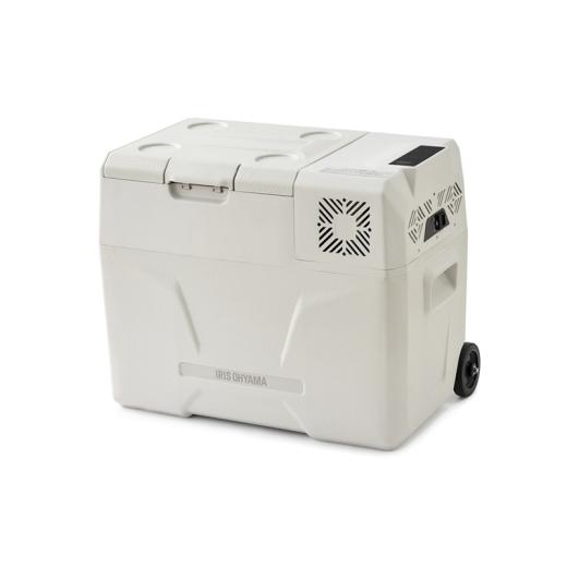 ふるさと納税 電化製品 宮城県 大河原町 ポータブル冷蔵冷凍庫 40L IPD-4B-W ホワイト ポータブル冷蔵庫 アイリスオーヤマ キャンプ アウトドア バーベキュー …の画像