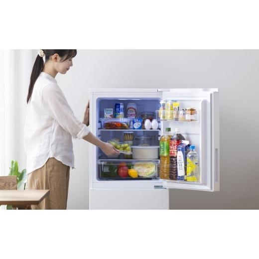 ふるさと納税 電化製品 宮城県 大河原町 冷凍冷蔵庫 153L IRSN-HF15A-W ホワイト 冷蔵庫 2ドア アイリスオーヤマ ファン式 自動霜取り スリム 冷蔵 冷凍庫 薄…の画像
