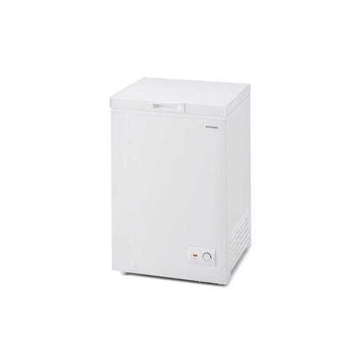 ふるさと納税 電化製品 宮城県 大河原町 冷凍庫 上開き式冷凍庫 100L ICSD-10C-W ホワイト アイリスオーヤマ 上開き 省エネ 冷凍 食品 氷 保存 コンパクト 温…の画像