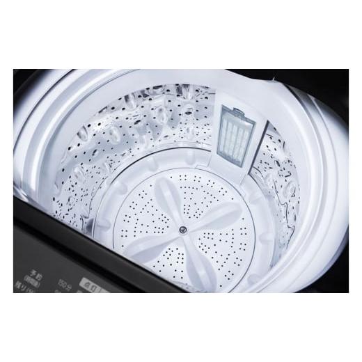 ふるさと納税 電化製品 宮城県 大河原町 洗濯機 全自動洗濯機 7.0kg ITW-70A01-BH ブラック アイリスオーヤマ 縦型 縦型洗濯機 小型 コンパクト 上開き 予約タ…の画像