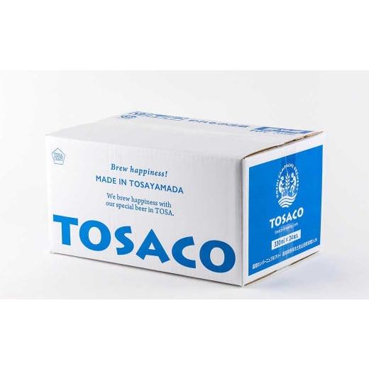 ふるさと納税 ビール 地ビール 高知県 香美市 高知のクラフトビール「TOSACO24本セット」の画像