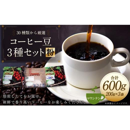 ふるさと納税 コーヒー コーヒー粉 岐阜県 美濃加茂市 コーヒー豆 3種類 セット 粉 (マウンテンセット) 珈琲 コーヒー マウンテン 厳選 岐阜県 美濃加茂市