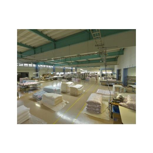 ふるさと納税 タオル・寝具 掛け布団 島根県 出雲市 立体キルト羽毛ふとん　ローラ　ブルー色 ブルー色_6