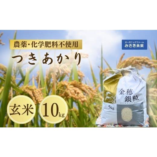 ふるさと納税 米 福島県 南相馬市 令和7年産 つきあかり 玄米 10kg | 無農薬 農薬不使用 化学肥料不使用 お米 米 こめ コメ 福島産 福島県産 南相馬 みさき未…