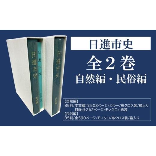 ふるさと納税 雑貨・日用品 本 愛知県 日進市 日進市史 自然編 ・民俗編 全2巻 セット 愛知県 日進市 本 書籍 自然 民俗 資料 郷土史 郷土資料  