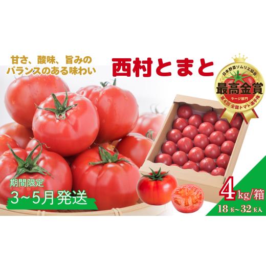ふるさと納税 野菜類 トマト 佐賀県 佐賀市 期間限定 第4回全国トマト選手権にて 最高金賞 の「西村とまと」 3月〜5月発送 トマト 野菜 産地直送 佐賀県 佐賀…