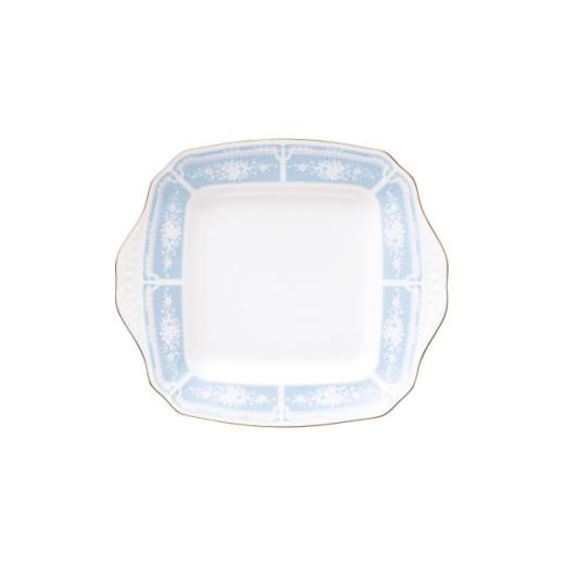 ふるさと納税 食器・グラス 皿 愛知県 みよし市 ノリタケ レースウッドゴールド 28.5cmスクエアプレート 1637783