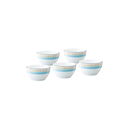ふるさと納税 食器・グラス 皿 愛知県 みよし市 ノリタケ ハミングブルー 11cmボウル5個セット 1637938