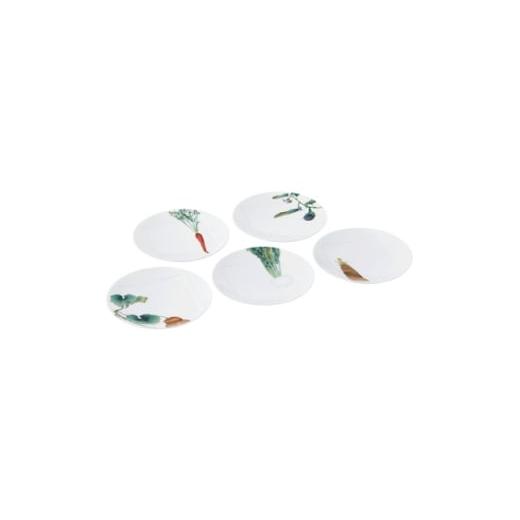ふるさと納税 食器・グラス 愛知県 みよし市 ノリタケ 京香旬彩 15.5cmプレートセット(5枚)(絵変り) 1637971