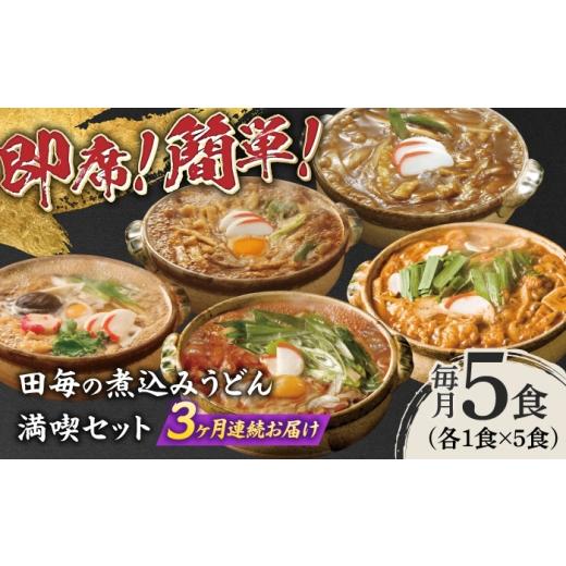 ふるさと納税 うどん 岐阜県 岐阜市  3回定期便 うどん 岐阜の味 田毎の煮込みうどん満喫セット 即席 カンタン 麺 うどん 味噌 カレー すまし ピリ辛 牛もつ …_1