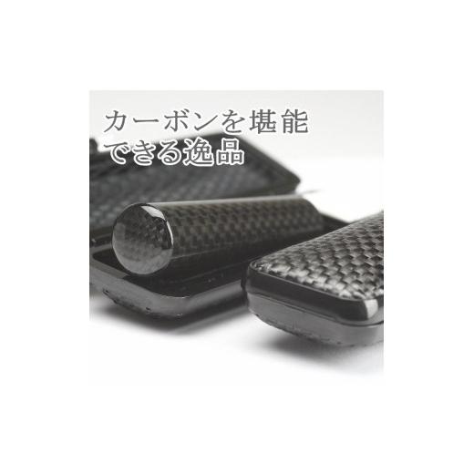 ふるさと納税 文房具・玩具 新潟県 阿賀野市 選べるサイズ カーボン印鑑1本とカーボンケースセット はんこ 判子 印鑑セット ギフト プレゼント 3M13061_3