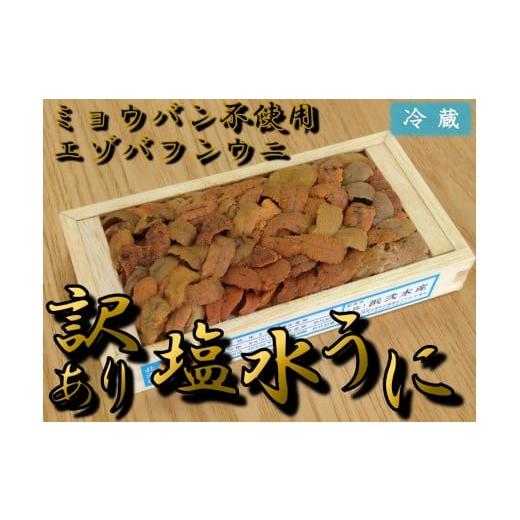 ふるさと納税 ウニ 北海道 広尾町 訳あり 塩水ウニ 100g×2パック 雲丹 うに エゾバフンウニ ミョウバン不使用 訳あり わけあり ワケアリ 無添加 北…
