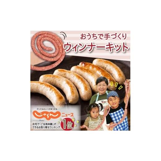 ふるさと納税 肉 ソーセージ 宮城県 登米市 伊豆沼ハム おうちで手づくりウインナーキット 3セット分 約10本×3回分 国産 宮城県産 豚 肉 豚肉 ウインナー ソ…