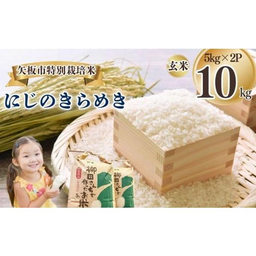 ふるさと納税 米 栃木県 矢板市 矢板市特別栽培米 にじのきらめき 白米 5kg×2P | お米 米 こめ 白米 玄米 にじのきらめき コシヒカリ こしひかり 美味しい お…