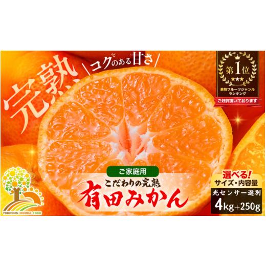 ふるさと納税 果物類 みかん 和歌山県 広川町 有田 みかん 訳あり 4kg 光センサー 選別 / 温州みかん 有田みかん 甘い 家庭用 和歌山 柑橘 11月順次発送 北海…