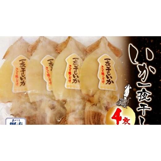 ふるさと納税 イカ 北海道 網走市 いか一夜干し 4枚 中サイズ ふるさと納税 人気 おすすめ ランキング いか イカ 一夜干し イカ一夜 いか一夜 干物 羅臼産 お…