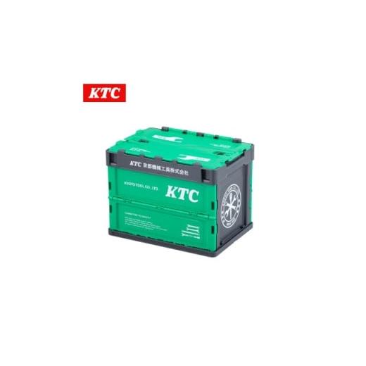 ふるさと納税 雑貨・日用品 京都府 久御山町 KTC折りたたみコンテナ 20L(グリーン×グレー) YG-195GR 1675504